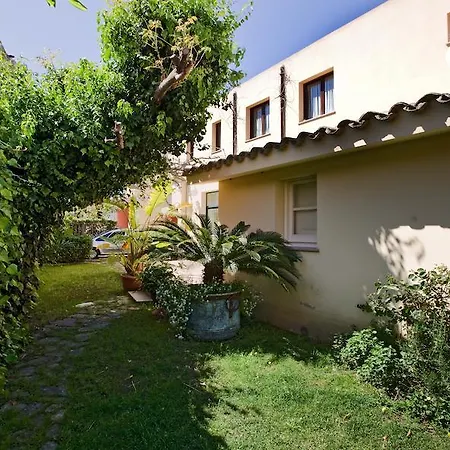 House With Secret Garden In